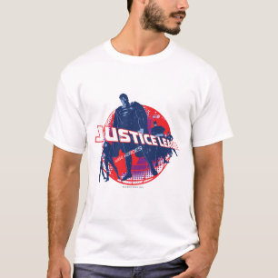 Justice League Global Heroes en Wereldbol T-shirt