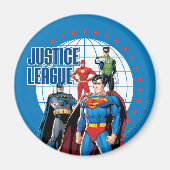 Justice League Global Heroes Magneet (Voorkant)