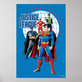 Justice League Global Heroes Poster