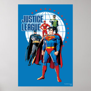 Justice League Global Heroes Poster