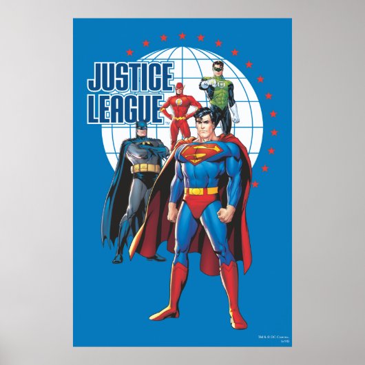 Justice League Global Heroes Poster (Voorkant)