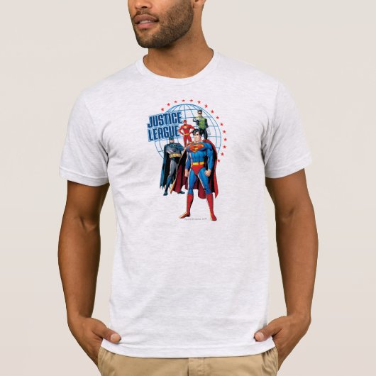 Justice League Global Heroes T-shirt (Voorkant)