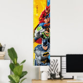 Justice League | Groeioverzicht Poster (Thuiskantoor)