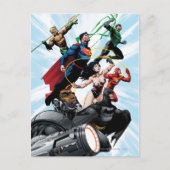 Justice League - Groep 1 Briefkaart (Voorkant)