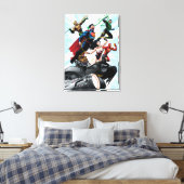 Justice League - Groep 1 Canvas Afdruk (Insitu (Slaapkamer))