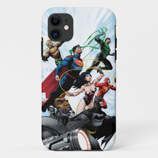 Justice League - Groep 1 Case-Mate iPhone Case (Achterkant)