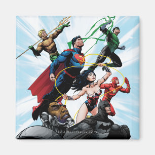 Justice League - Groep 1 Magneet