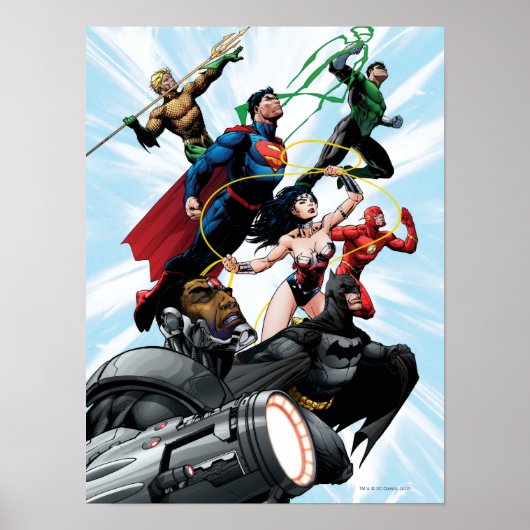 Justice League - Groep 1 Poster (Voorkant)