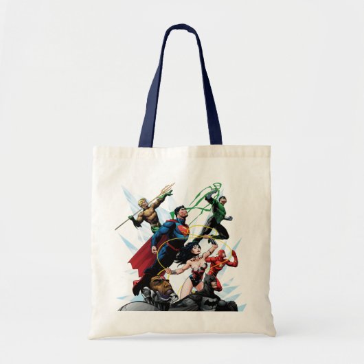Justice League - Groep 1 Tote Bag (Voorkant)