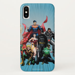 Justice League - Groep 2 iPhone X Hoesje