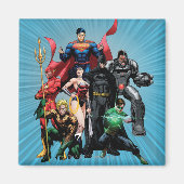 Justice League - Groep 2 Magneet (Voorkant)