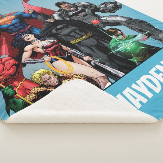 Justice League - Groep 2 Sherpa Deken (3/4)