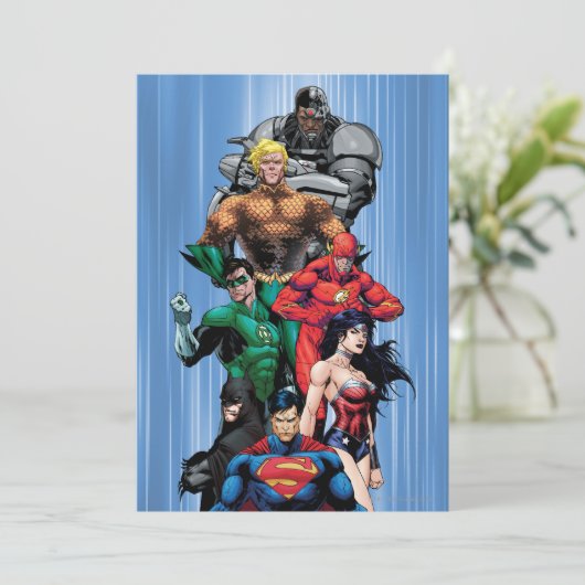 Justice League - Groep 3 Kaart (Staand voorkant)