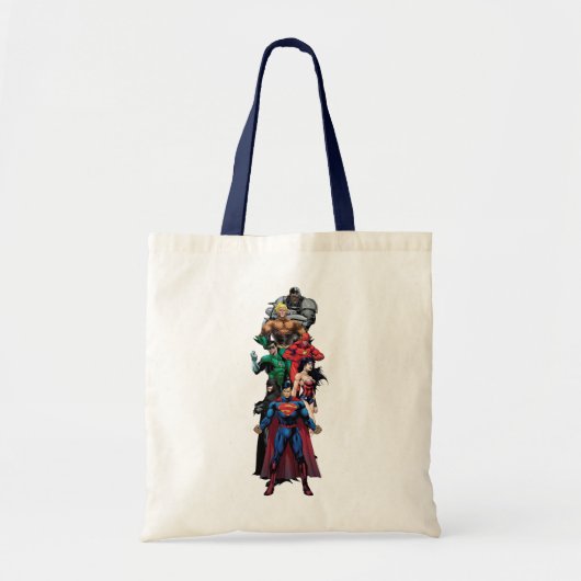 Justice League - Groep 3 Tote Bag (Voorkant)