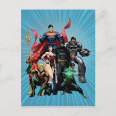 Justice League - Group 2 Briefkaart (Voorkant)