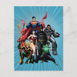 Justice League - Group 2 Briefkaart