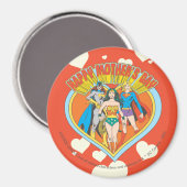 Justice League | Happy Moederdag Magneet (Voorkant / Achterkant)