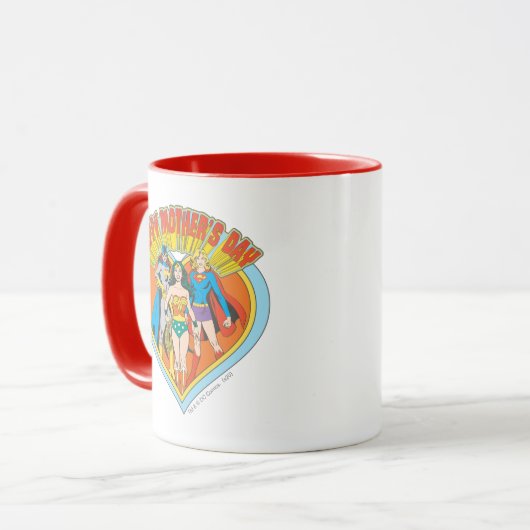 Justice League | Happy Moederdag Mok (Voorkant links)