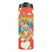 Justice League | Happy Moederdag Thermosbeker (Voorkant)