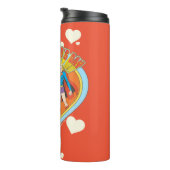 Justice League | Happy Moederdag Thermosbeker (Geroteerd rechts)