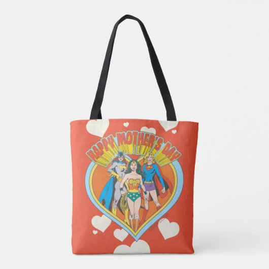 Justice League | Happy Moederdag Tote Bag (Achterkant)