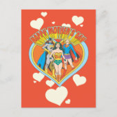 Justice League | Happy Moederdag Uitnodiging Briefkaart (Voorkant)