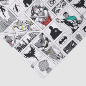 Justice League Heldhaftig Paneel Patroon Tissuepapier (Detail)