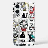 Justice League Heldhaftig Paneelpatroon
