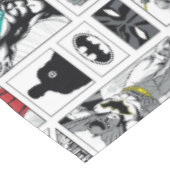 Justice League Heldhaftig Paneelpatroon Tafelkleed (Gekanteld)