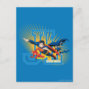 Justice League Heroes United Briefkaart