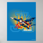 Justice League Heroes United Poster (Voorkant)