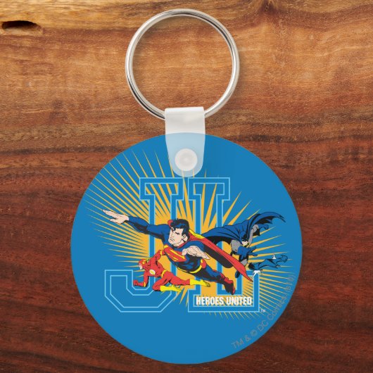 Justice League Heroes United Sleutelhanger (Voorkant)