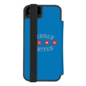 Justice League Heroes Unlinked Logos Incipio iPhone Portemonnee Hoesje (Agenda Achterkant)