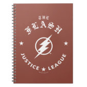 Justice League | Het Flash Retro Lightning Embleem Notitieboek (Voorkant)