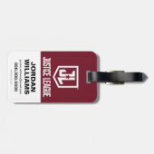 Justice League | Het Symbool van de Flits van de B Bagagelabel (Achterkant horizontaal)