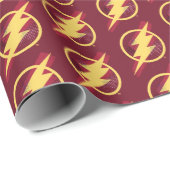 Justice League | Het Symbool van de Flits van de B Cadeaupapier (Rol Hoek)