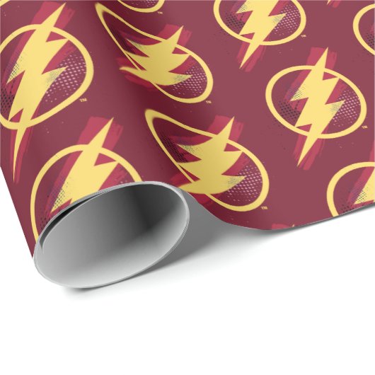 Justice League | Het Symbool van de Flits van de B Cadeaupapier (Rol Hoek)