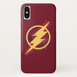 Justice League   Het Symbool van de Flits van de B iPhone X Hoesje