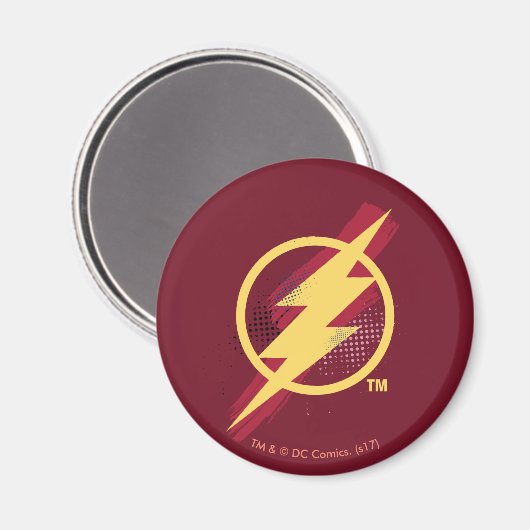Justice League | Het Symbool van de Flits van de B Magneet (Voorkant / Achterkant)