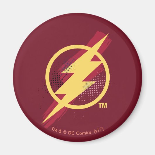 Justice League | Het Symbool van de Flits van de B Magneet (Voorkant)