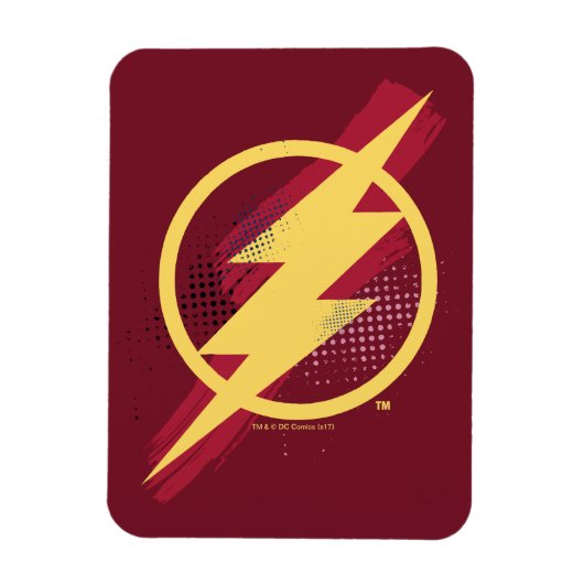 Justice League | Het Symbool van de Flits van de B Magneet (Verticaal)