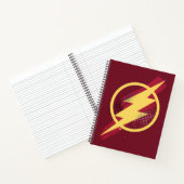 Justice League | Het Symbool van de Flits van de B Notitieboek (Binnen)
