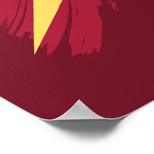 Justice League | Het Symbool van de Flits van de B Poster (Hoek)