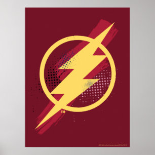 Justice League Het Symbool van de Flits van de B Poster