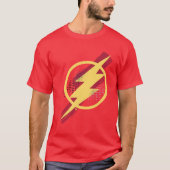 Justice League | Het Symbool van de Flits van de B T-shirt (Voorkant)