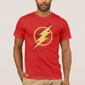 Justice League | Het Symbool van de Flits van de B T-shirt (Voorkant)