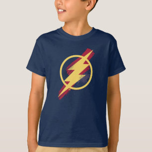 Justice League Het Symbool van de Flits van de B T-shirt