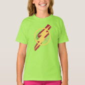 Justice League | Het Symbool van de Flits van de B T-shirt (Voorkant)