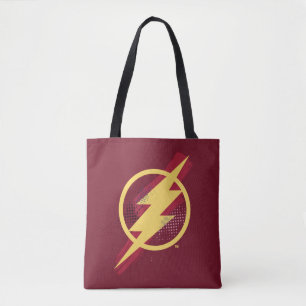 Justice League Het Symbool van de Flits van de B Tote Bag