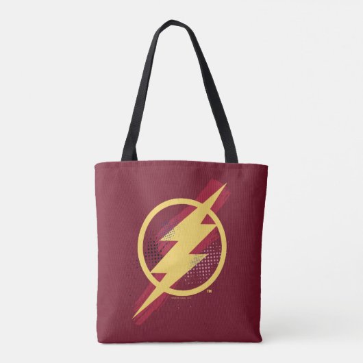 Justice League | Het Symbool van de Flits van de B Tote Bag (Achterkant)
